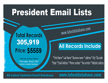 Business-President-email-list