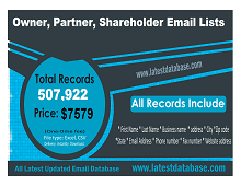 Owner-partner-shareholder-email-list